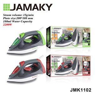 Электрический утюг JAMAKY, бытовой паровой ручной маленький утюг для глажки одежды, влажный и сухой утюг