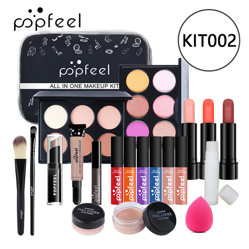 1000g Weight Makeup Set Type Of Cosmetics Paste Material Multicolor Pattern Elegant, Glam, Punk Style Elegant Glam Punk Multicolor Paste Makeup Set 2