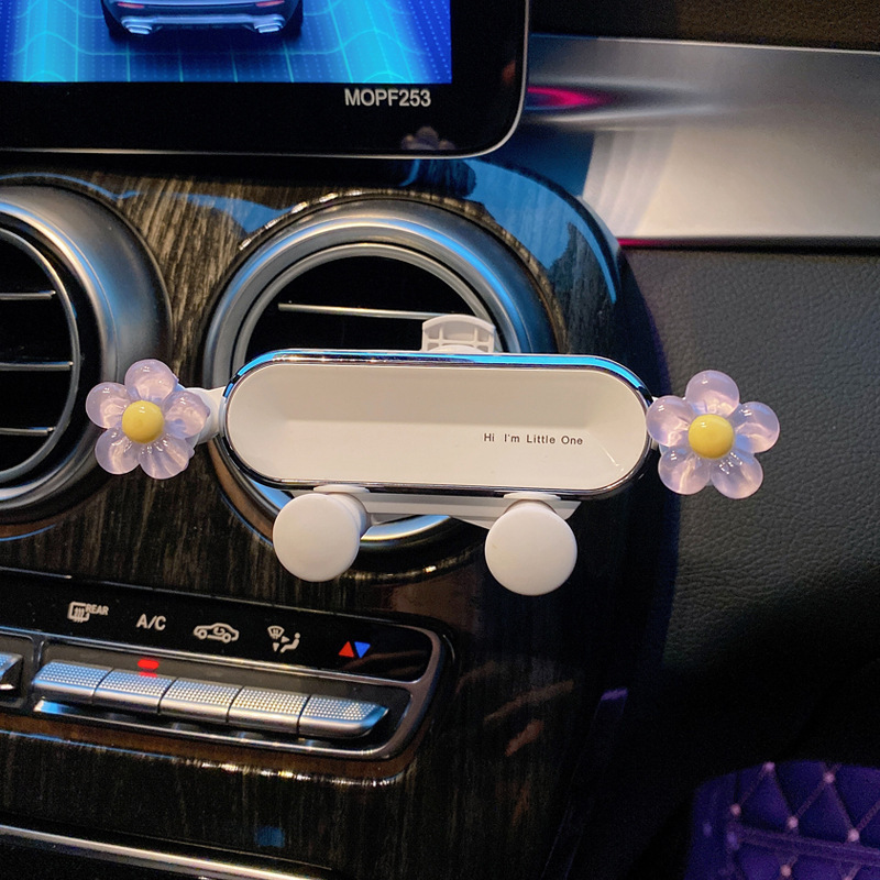 車載スマホホルダー 車用 クリエイティブな漫画風 2025年新型 車載エアコン吹き出し口 スマホナビ固定スタンド|undefined