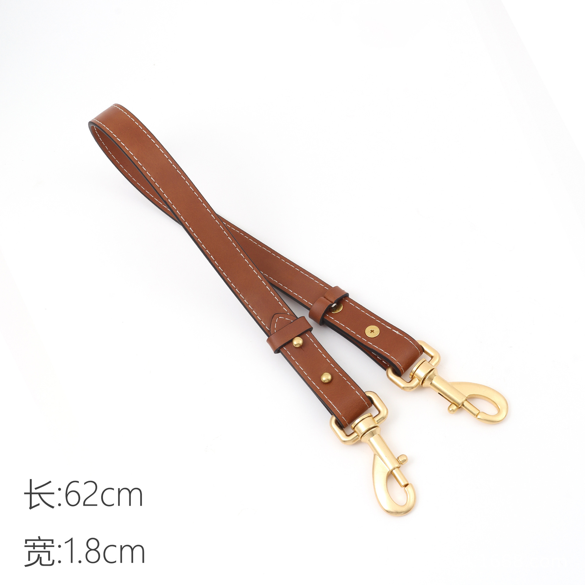 Brown Red single shoulder strap 62cm