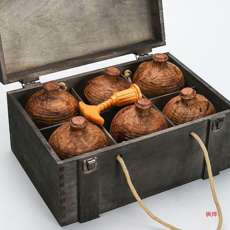 贵州53度老坛酒纯粮食坤沙酱香型白酒整箱6坛惠装包邮 厂家直售