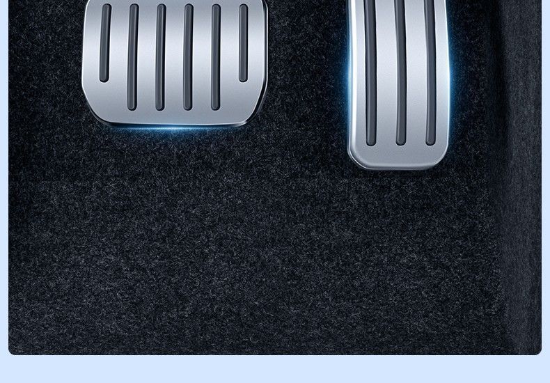 Suitable for Tesla Brake Accelerator Pedal Model Y/3 New Version Alloy Pedal Car Interior Modification Accessories