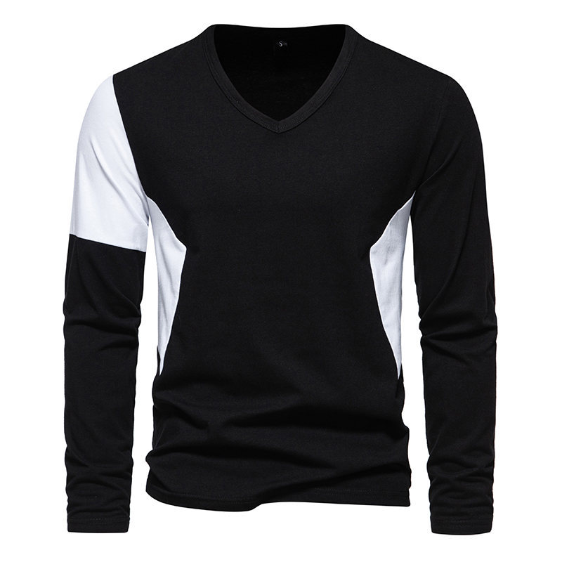 Hombres Bloque De Color Labor De Retazos Playeras Ropa Hombre display picture 6