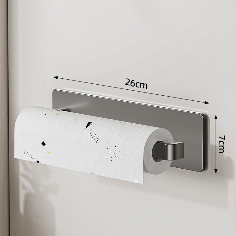 Gun Ash-Magnetic Type丨Kitchen Paper Towel Holder