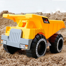 超大号工程车儿童玩具惯性挖掘机推土运输车沙滩挖土沙机男孩批发