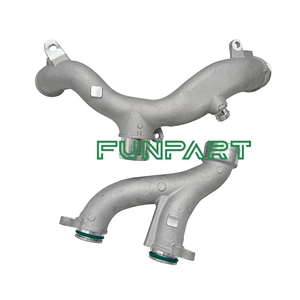 Land Rover Jaguar üçün yeni alüminium su borusu Lr186859 Lr186917 Aj814311 Aj814312
