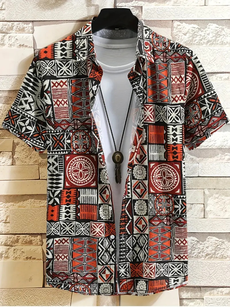 2024 verano nuevo estilo personalidad moda casual todo fósforo fresco y guapo letras camisa de manga corta a rayas MB1