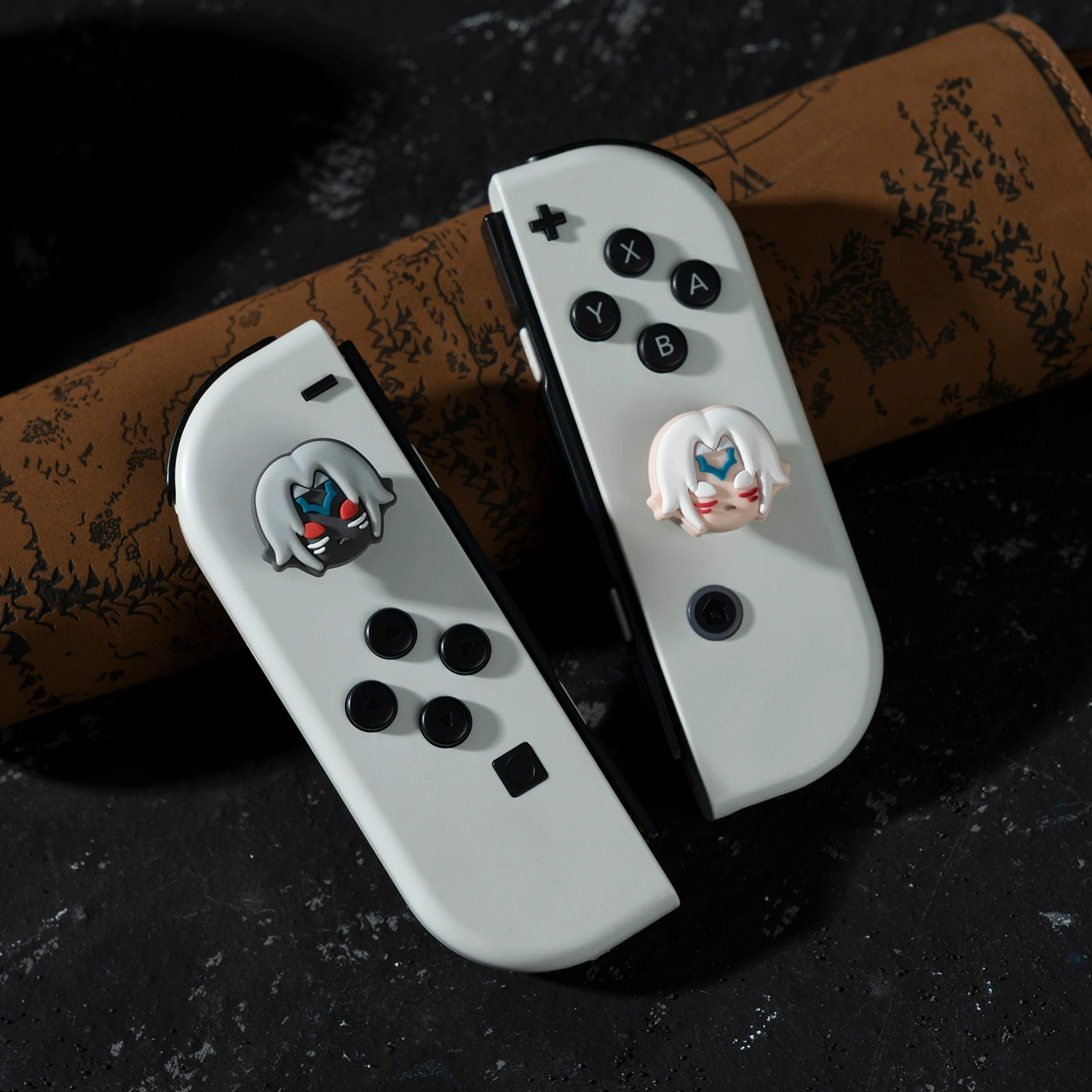 Nintendo Switch джойстик шапки OLED игровая машина кнопочная крышка противокоска NS Zelida темный ночничок