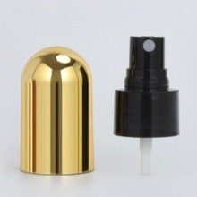 24牙黑色光面電鍍UV罩 香水爽膚水補水噴頭花露水啫喱水發膜噴頭