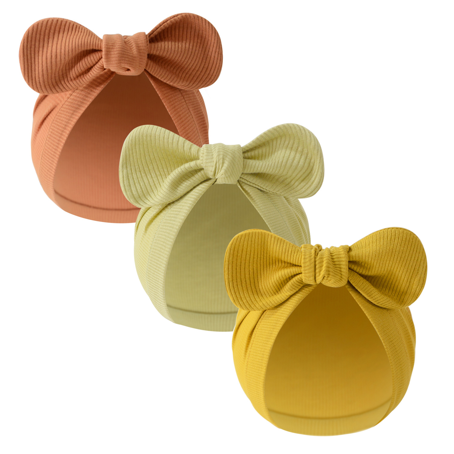 브릭레드 + 말차 + 강황 (구멍줄무늬와 둥근무늬)