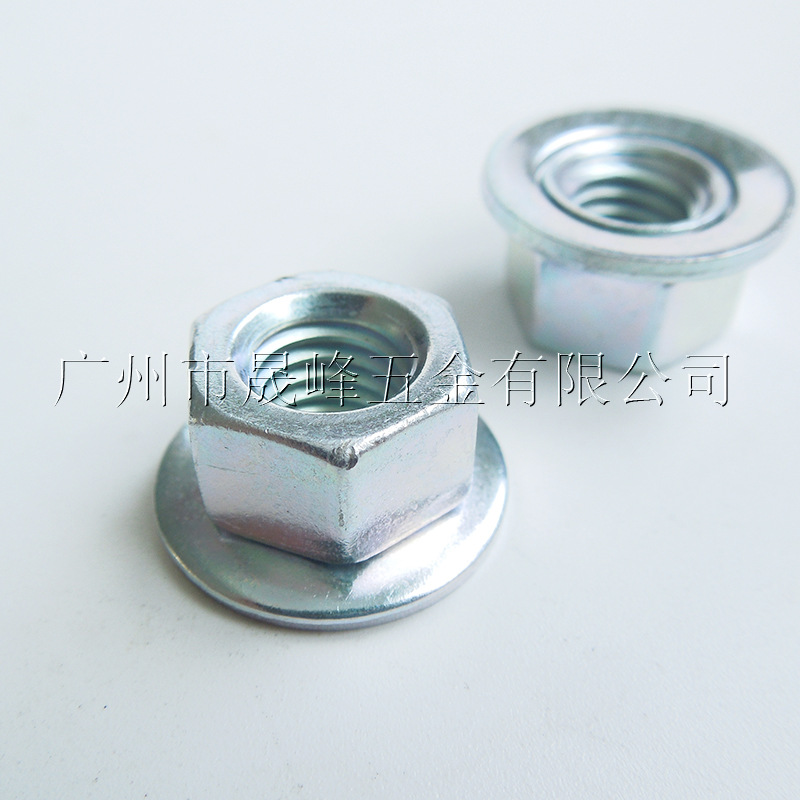 QC/T 607 Q3220608010 六角螺母和锥形弹性垫圈组合件M8 活动盘帽