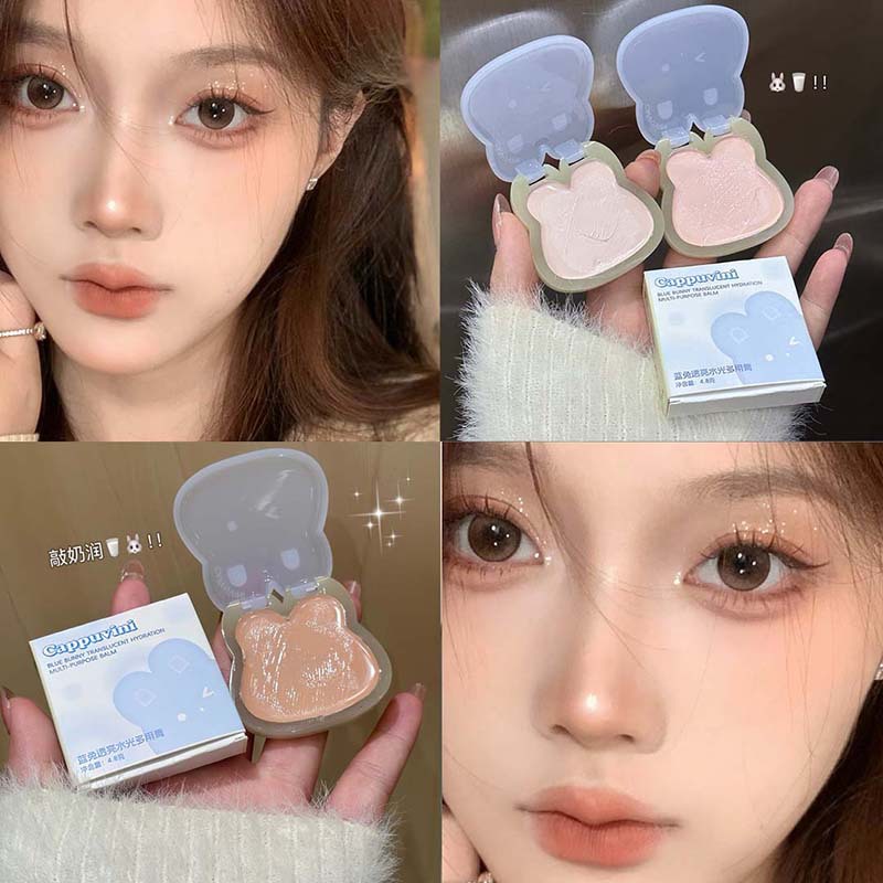 Matte brightening cute face blush reusable