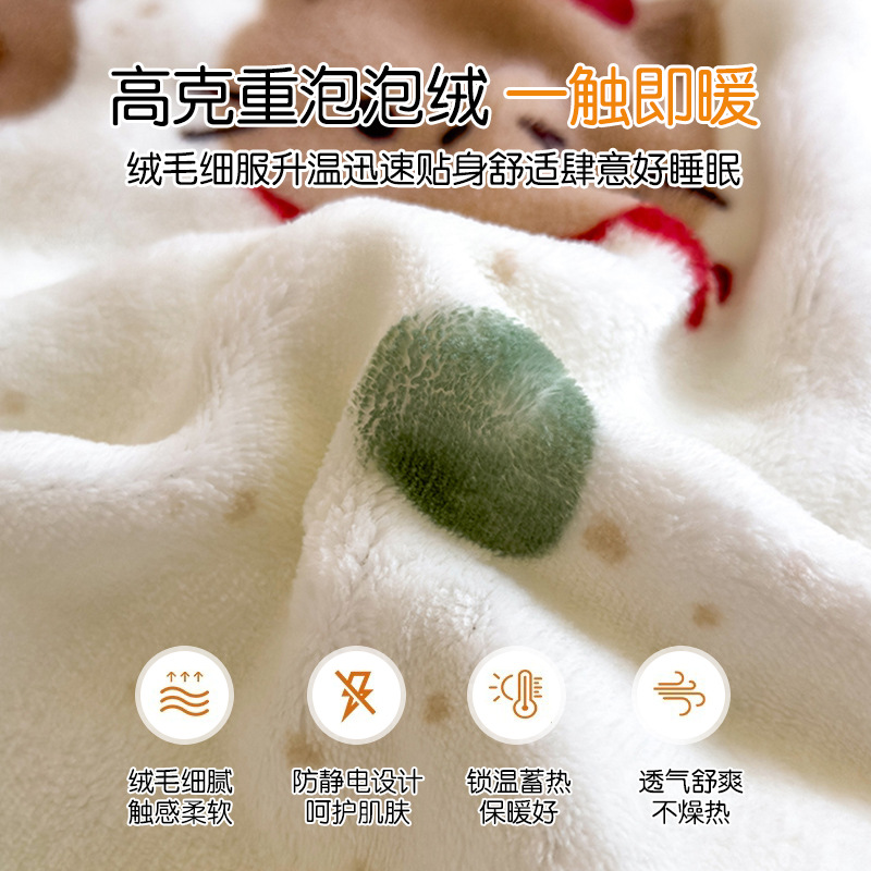 2025 nueva funda de cama de terciopelo de leche gruesa cubierta protectora de colchón de una sola pieza cubierta de cama de terciopelo de coral con todo incluido individual de invierno