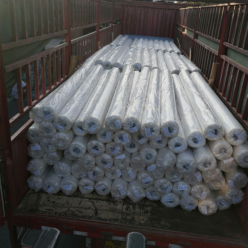 Guangzhou fábrica al por mayor po tubo de contracción transparente película de embalaje automático PE película de sellado térmico material de Recubrimiento antiestático