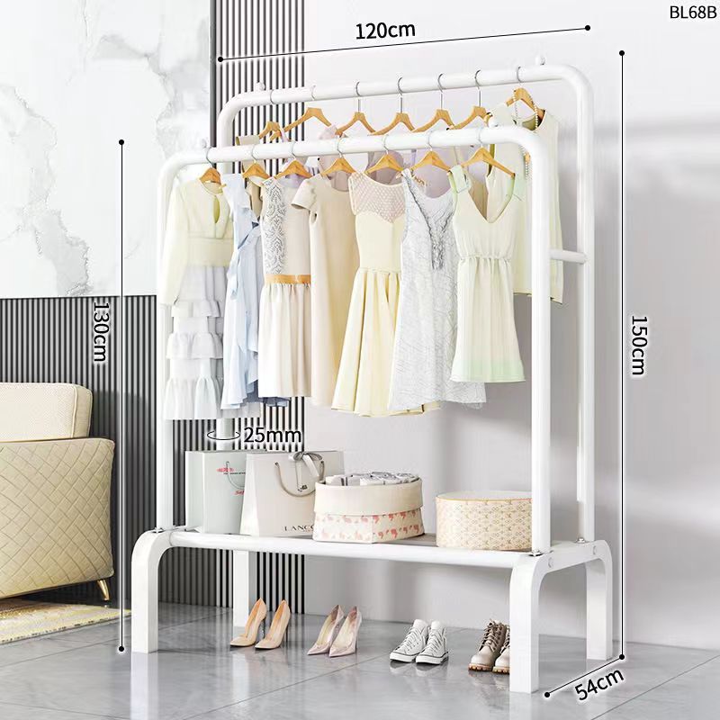 percha de ropa de piso vertical grosor grosor percha de ropa de casa dormitorio balcón barra de secado percha de ropa de secado percha