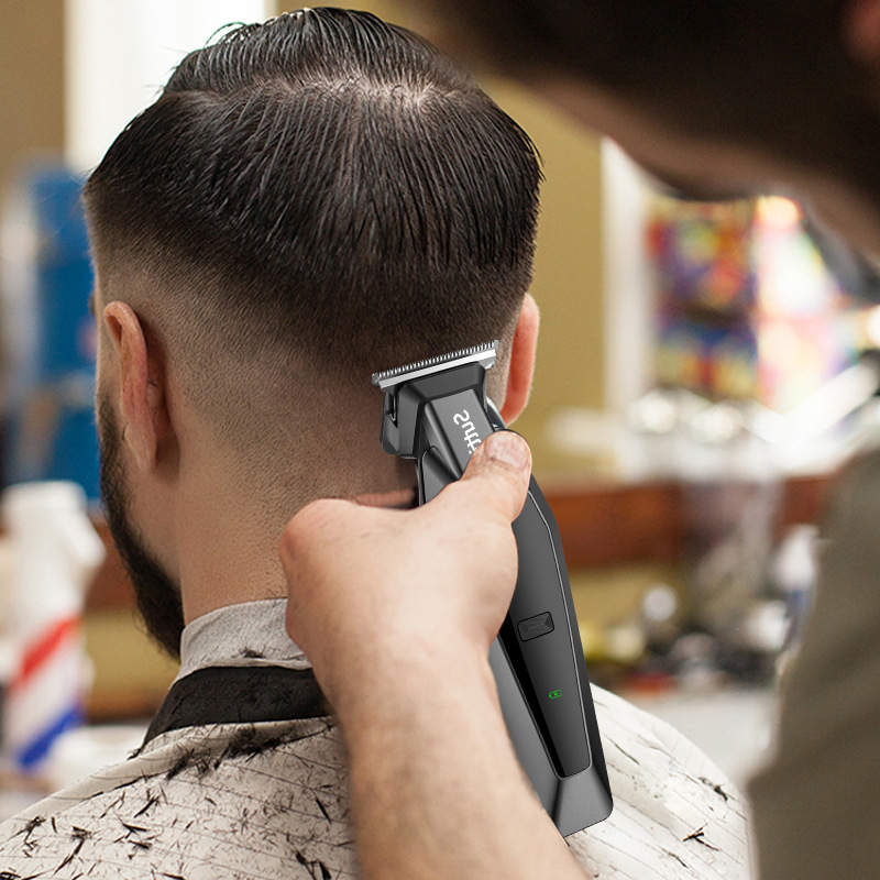 Nuevo cortador de pelo eléctrico de alta potencia para hombres, salón de peluquería doméstico, tallado, cortador de pelo eléctrico, cortador de pelo TEMU