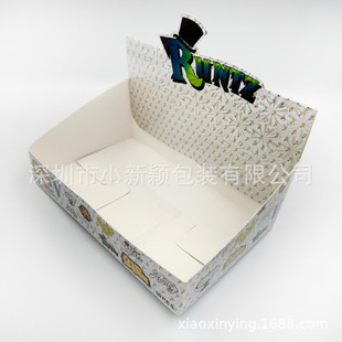 Factory Direct Supply Countertop Pdq Paper Display Box Supermarket Display Shelf Paper Box Cross-Border Free Design Pdq Paper Display
