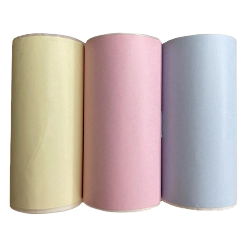 Aili Bear Color Pegatinas sin tinta Pegatinas fotográficas Muestra negro 5730 Mini Meow Máquina Papel de impresión térmica Autoadhesivo