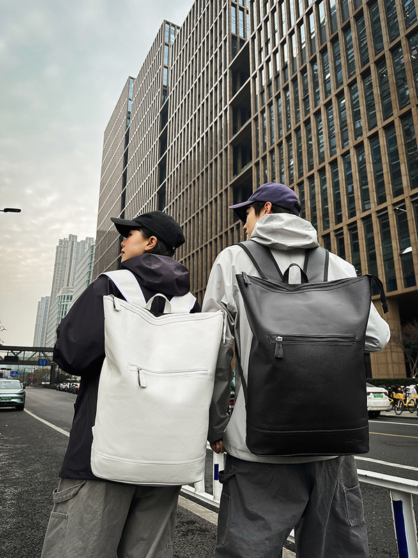 オリジナルデザイン日本製大容量バケットバッグ防水バックパックレジャー旅行バックパックスクールバッグカップルバッグトレンディなブランド|undefined