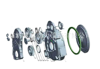 Flywheel/Gear assembly internal accessories