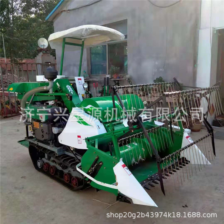 农家乐4LZ-1.0A型稻麦联合收割机 25匹割幅1.2米国家补贴认证产品