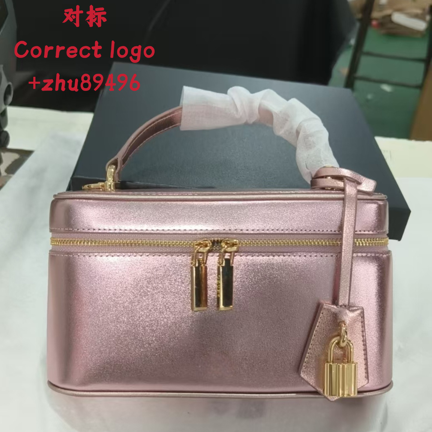 Flesh pink with gift box