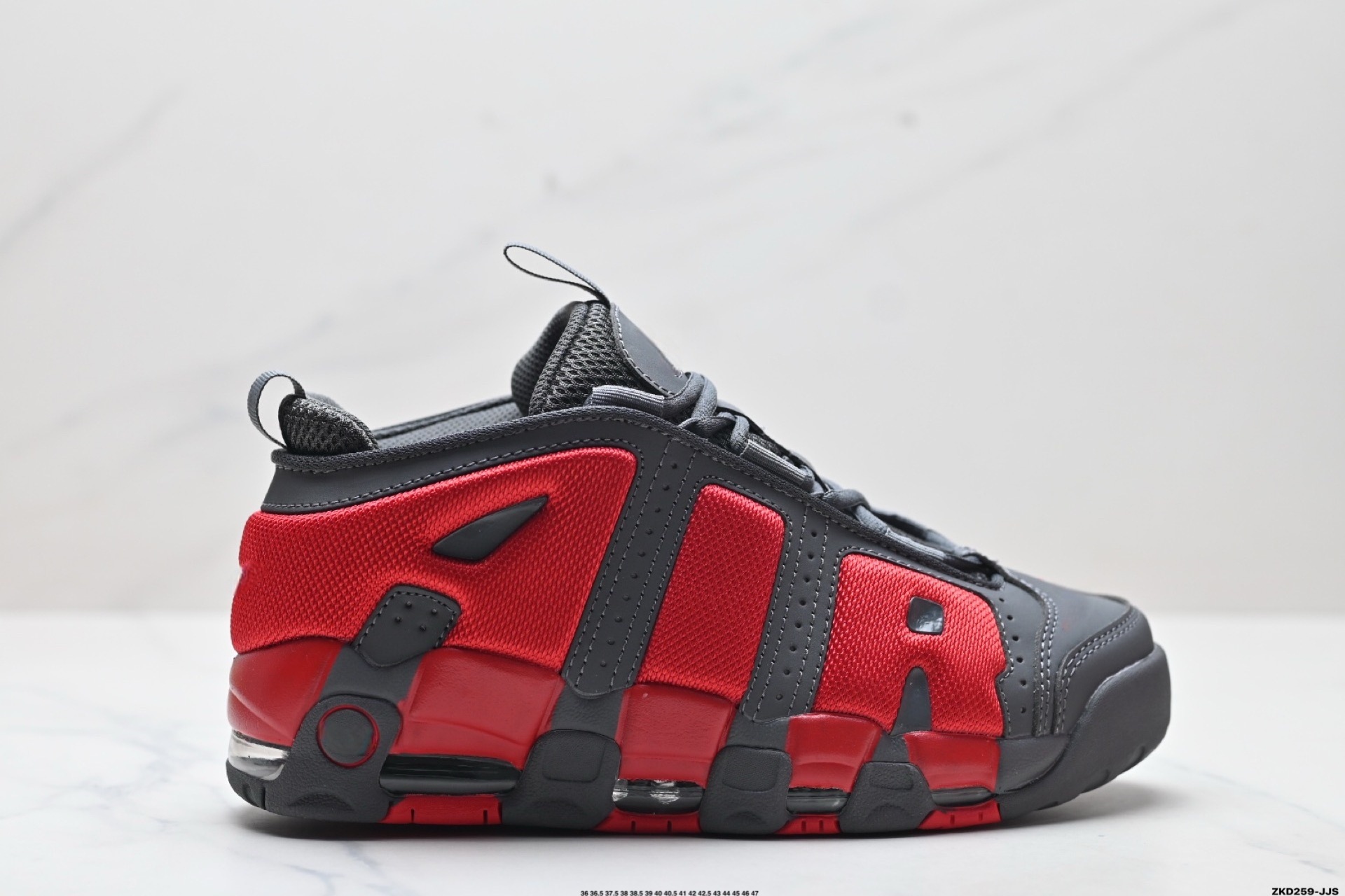 Zapatos Putian Big Pippen Air panda platino corriendo colchón de aire con suela gruesa zapatos de baloncesto de ocio para hombres y mujeres versión superior