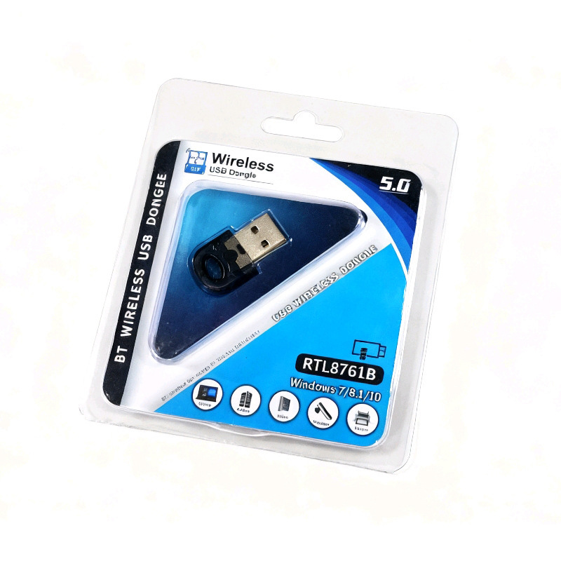 Rtl8761B Bluetooth 5.0 Adapter Computer USB Bluetooth Transmitter Receiver Audio Transmission Rtl8761B Bluetooth 5.0 Adapter Computer USB Bluetooth Transmitter Receiver Audio Transmission