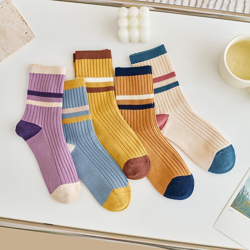 靴下の諸及び女史の中筒の秋の新型の防臭は汗を吸い込みます。|undefined