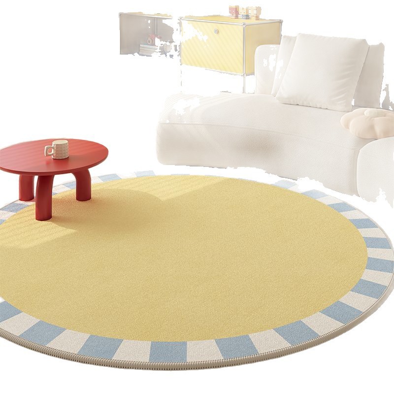 Fresh Dopamine Loop Pile Carpet - Non-Slip, Wear-Resistant, Stylish Floor Covering_voghion.com