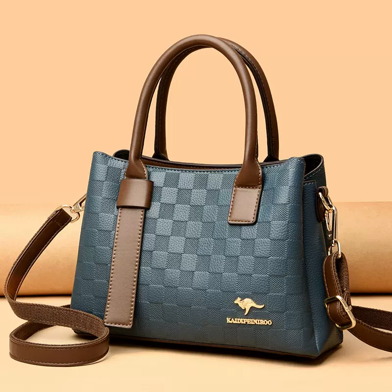 包包女秋冬托特女包大容量手提包时尚百搭单肩斜挎包拉链包小方包