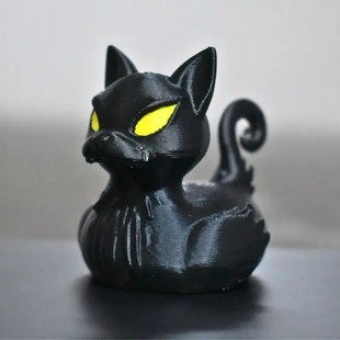 Cross-Border New Product Demon Cat Devil Cat Halloween Cat Duck Evil Cat Devil Cat Black Cat Duck Dark Cat