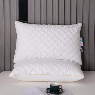 Dohia Solid Color Lover Pillow Core White Single Pillow Dormitory Pillow Medium-Low Pillow Student Couple Gift Pillow Soft