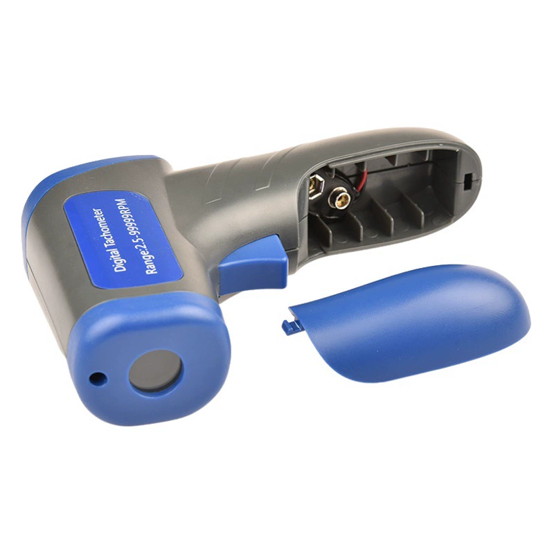 Фотоэлектрический бесконтактный тахометр с цифровым дисплеем, инфракрасный лазерный тахометр, измерительный прибор, спидометр, измерение частоты вращения двигателя (RPM)