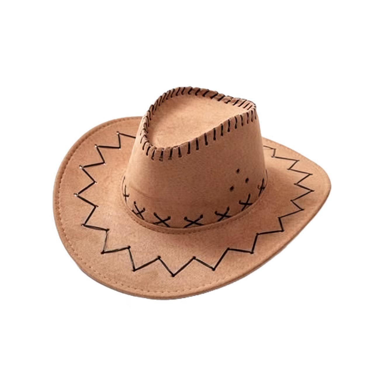 Sombrero de Vaquero de Poliéster con Protección Solar para Actividades al Aire Libre