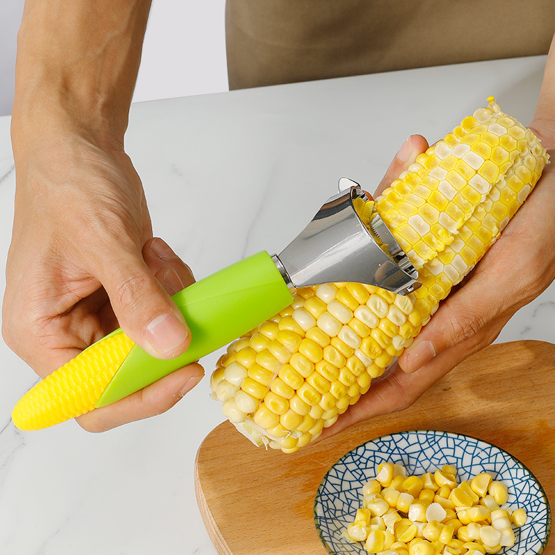 Corn planer kitchen gadget peeling corn threshing machine jade…