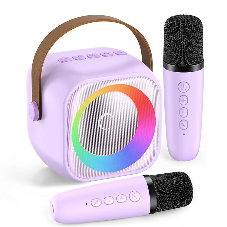 K29 karaoke singing bluetooth audio microphone family KTV karaoke family artifact birthday graduation gift 5