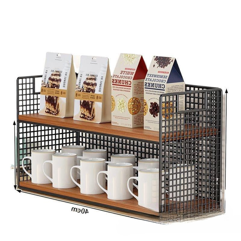 Desktop Storage Rack, Snack Rack on Dining Table, Living Room Cup Holder, Kitchen Countertop Multi-Layer Spice Rack, Cup Organizer Wholesale