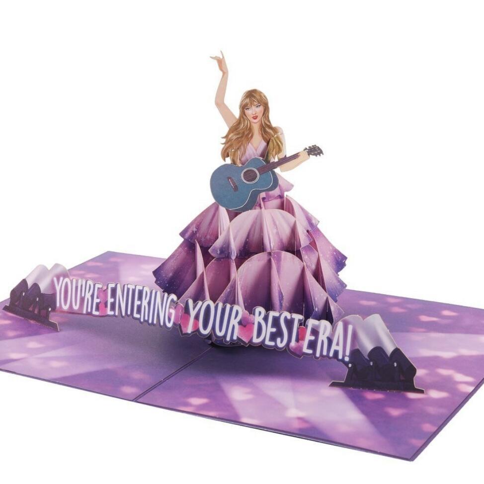 Taylor Swift Birthday Card Detail