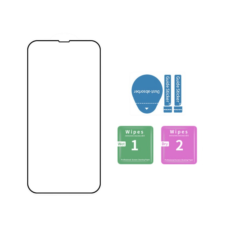 3 piezas adecuadas para iphone13 película templada 12 Apple 15pro película 14 película de teléfono móvil Apple 11 película a prueba de Pío XR