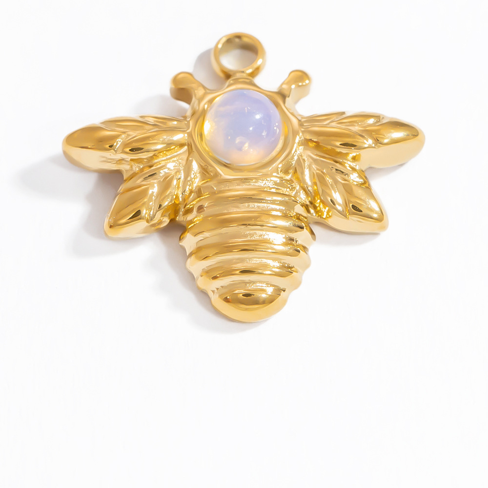 1 Pieza 13,41mm Acero Inoxidable 304 Joya Circón Geométrico Colgante display picture 4