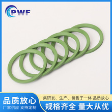 厂家供应ED圈02苹果绿刻字氟胶ED圈 DIN3869FKM橡胶密封圈 O型圈