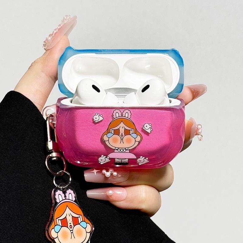 Ballet Cry Baby para AirPods 4 / 5 generación de auriculares AirPodPro2 generación de 3 generación de estuche Bluetooth