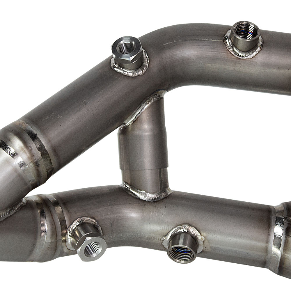 Suitable for Motorcycle Exhaust Pipe Modification S1000R/Rr Titanium Alloy Front Section 59mm 2019-2025