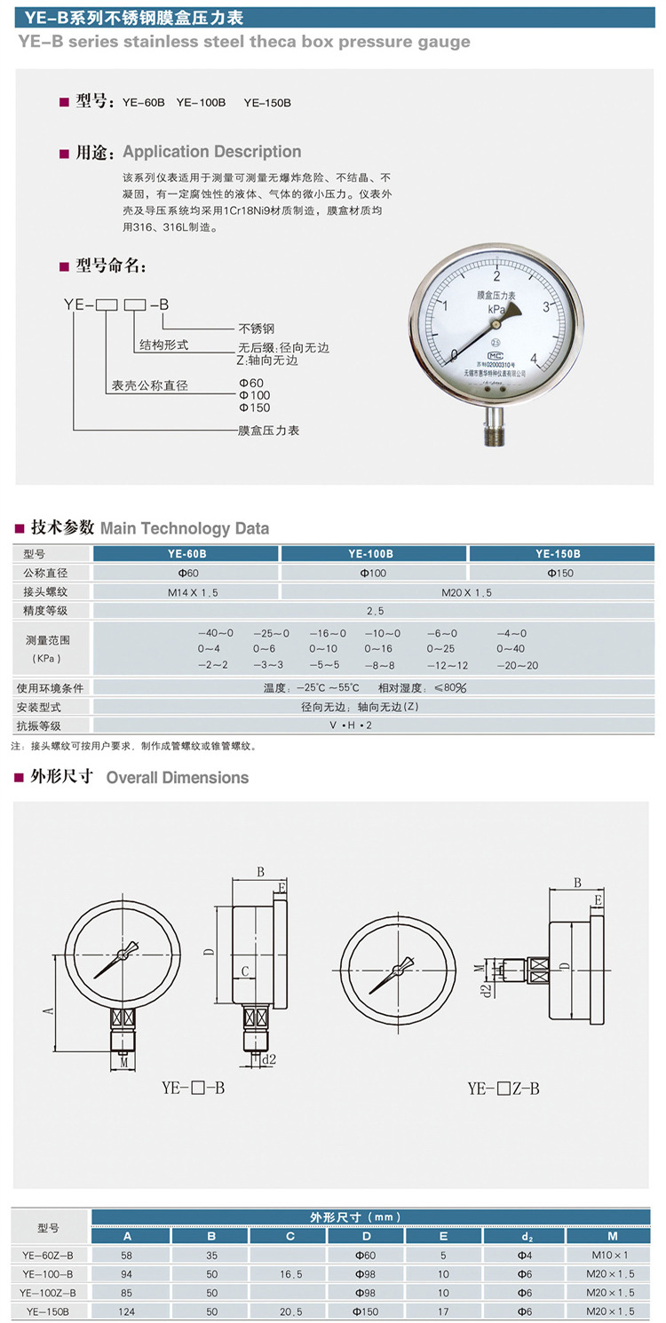 不??膜盒?力表