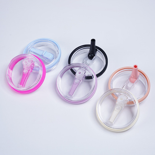 40oz Car Cup Straw Lid, Stanley Cup Straw Cover, Large Capacity Leak-Proof and Spill-Proof Lid with Straw