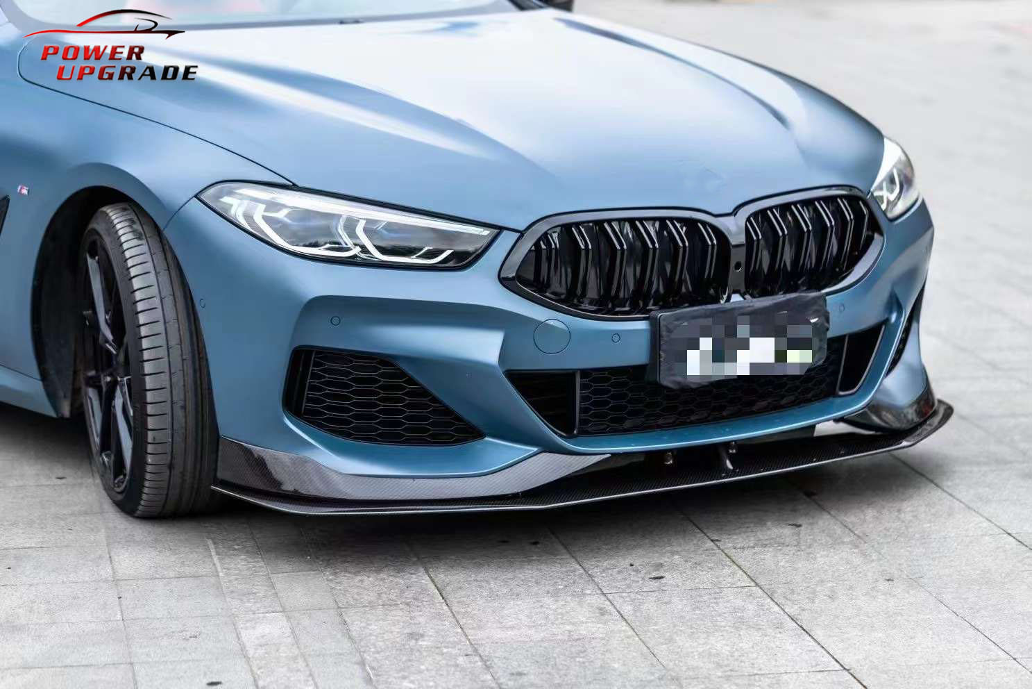Suitable for BMW 8 Series G14 G15 G16 upgraded AC dry carbon fiber modification kit: front lip, side skirts, rear spoiler, rear lip