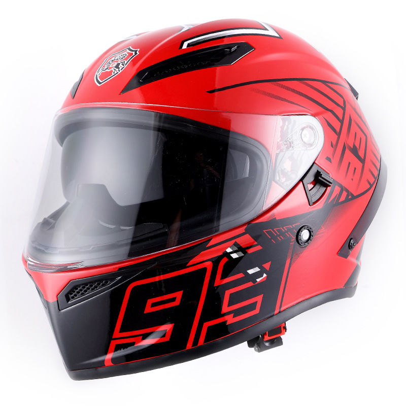 Casco de equitación motocicleta hombres cuatro estaciones universal doble lente grande cola casco Bluetooth motocicleta Caballero expuesto casco completo
