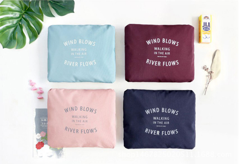 厂家直销 旅行收纳袋 旅行包购物包大容量可折叠旅游