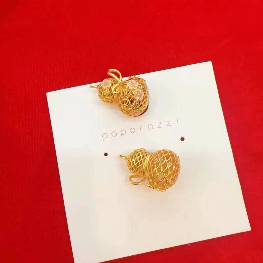 Collier en émail de fleur de pêcher sculpté à l'artisanat ancien de Guofeng, chaîne de clavicule de tempérament blanchâtre de haute qualité_voghion.com